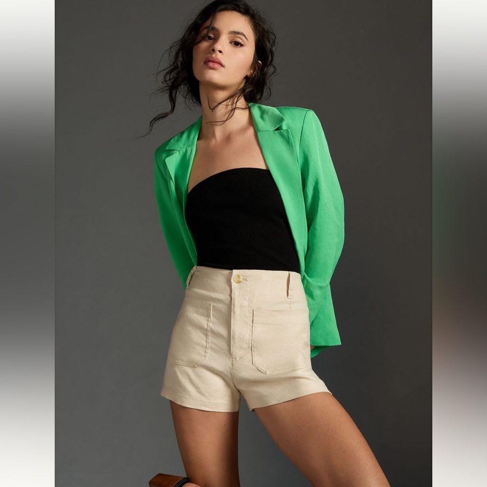 NWT Maeve The Colette Short Linen